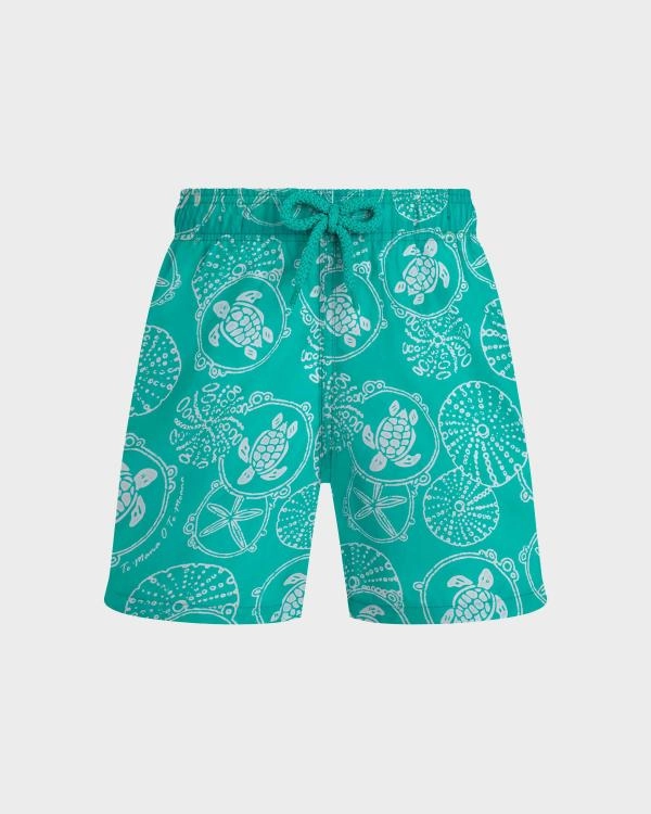 Boys Swim Shorts Oursins Bicolores Photo